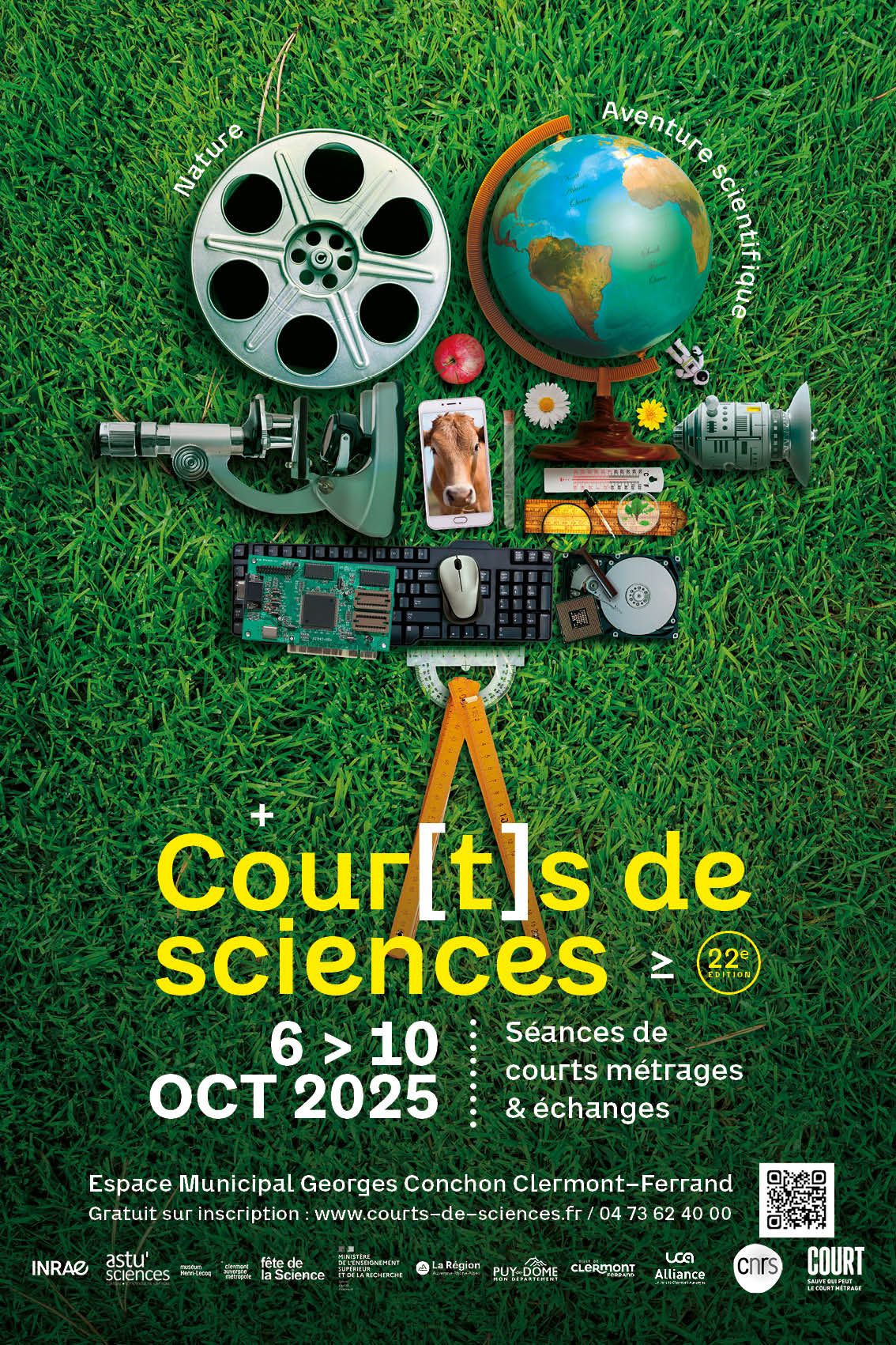 Affiche Courts de Sciences 2025