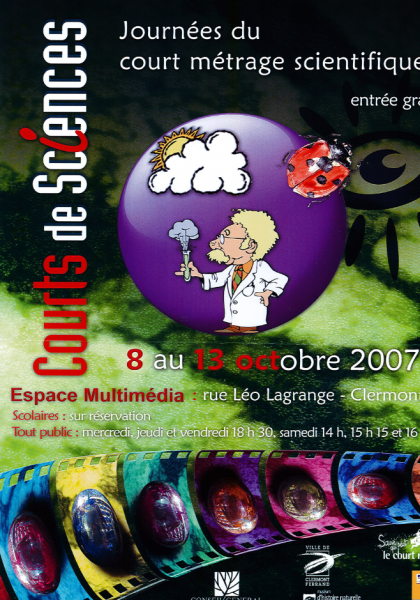 Affiche Courts de Sciences 2007
