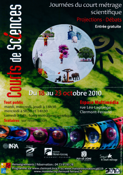 Affiche Courts de Sciences 2010